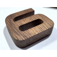 3D nalepovacie dubové hodiny DIY Eko z54g eco d9-1-x, 75 cm